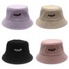 Neutral Fishbone Classic Embroidered Sun Protection Hat For Fashion Outdoor