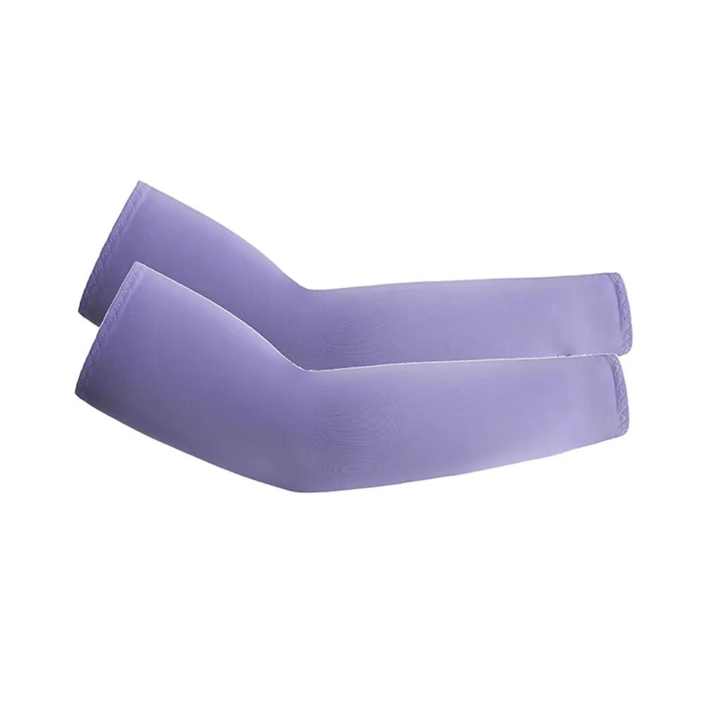 2Pcs Arm Sleeves Warmers Sports Sleeve Sun UV Protection Hand Cover Cooling Warmer Running Fishing Cycling