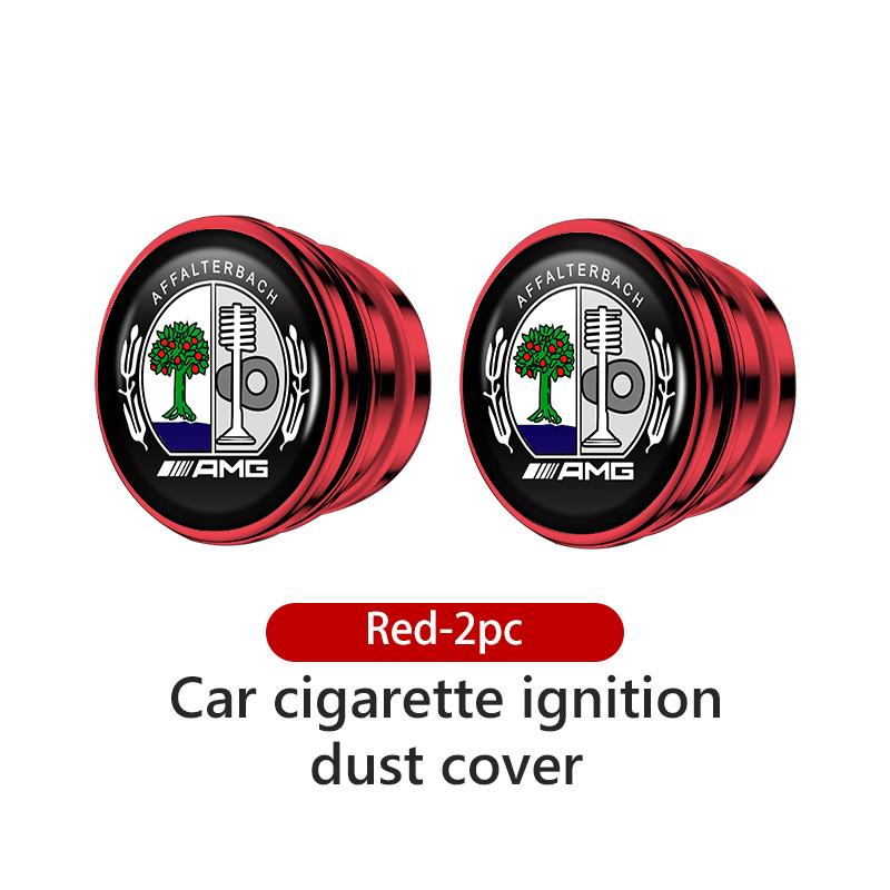 Alloy Socket Dust Cover Lighter Plug Car Cigarette Lighter Cap For Mercedes Benz AMG A B C E S G Class A180 CLK CLA GLE GLC W212