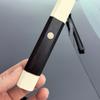 Japan Octagonal Blackwood Knife Handle Fish Raw Chef Knife Blade Sushi Kitchen Imitation Ivory Material Handle Hole Depth 10CM