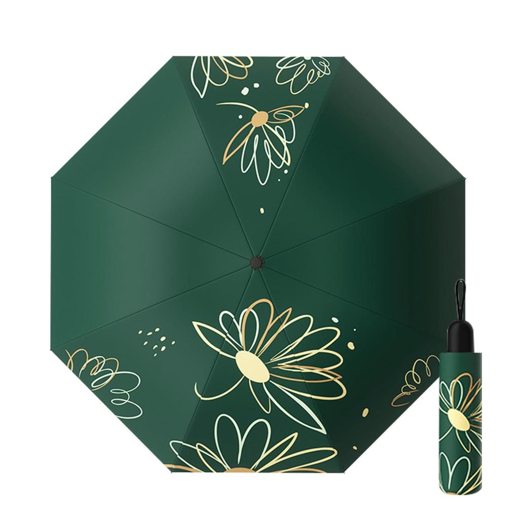 Bon Voyage JP Sun UV For For Both Sun and Strong Water Roomy 8 For Heat Stroke Flower Umbrella, Stylish, Protection, UPF50+, Foldable, Women, Rain,