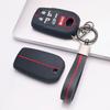 Premium Waben-Silikon Smart Key Cover Schlüsselanhänger Passend für Toyota Sienna Highlander Venza Grand Highlander Kratzschutz Stoßfest