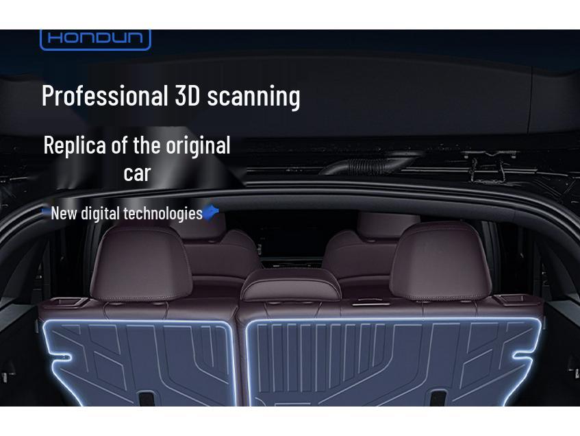 Song PLUS TPE25 Car Trunk Mat - Integrated Interior Accessory