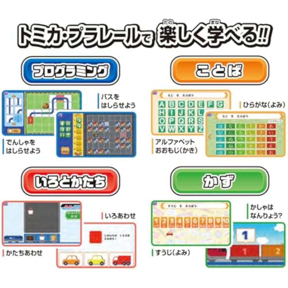 TAKARA TOMY (TAKARA TOMY) Activate Asobi Manabi! Tomica Plarail Pad