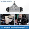 ABSOPRO Rear Brake Wheel Part for Nissan Cabstar Aluminum Alloy Drum Brake Silver Durable Cylinder, Number 4410001J11, 1989-2000, Cylinder, Tone,