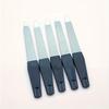 5pcs Stainless Steel Nail File with Plastic Handle - Perfect for Manicure and Pedicure Grooming