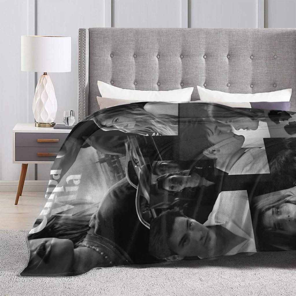 Film Culpa Mia Flannel Blankets  Warm Soft Throw Blanket for Home Decor Airplane Travel Funny Bedspread Sofa Bed Cover