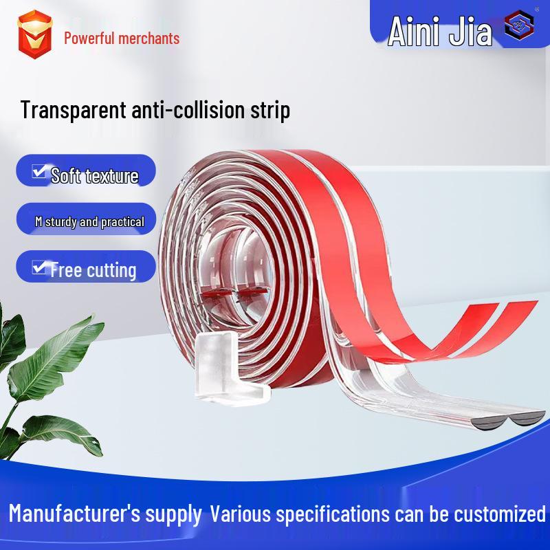 Invisible Self-Adhesive Edge and Corner Protector for Furniture