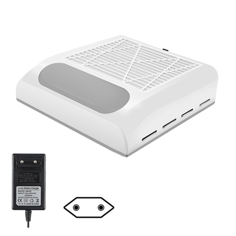 Removable Filter Screen Nail Dust Collector 80W Manicure Machine Tools UV Gel Polish Dust Fans DIY