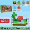 My Magnetic Block World: Primeval Forest Series Educational Building Cubes for Children