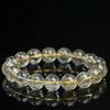 Hongchu Crystal Natural Venus Golden Rutilated Quartz Bead Bracelet Ice Venus Golden Rutilated Quartz Bracelet
