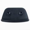 Black Bathtub Spa Headrest, Neck Support, Non-Slip Back Comfortable Bathtub Support Waterproof Back Bathtub Support 265*150*60mm