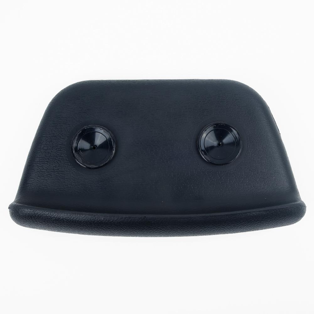 Black Bathtub Spa Headrest, Neck Support, Non-Slip Back Comfortable Bathtub Support Waterproof Back Bathtub Support 265*150*60mm