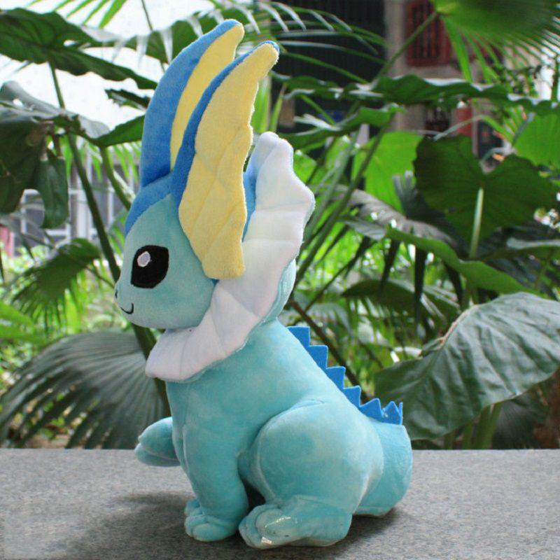 Peluche Morbido Vaporeon Pokemon Grande e Carino, Perfetto per Regali e Collezionisti