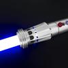 YDD Lightsaber USB Rechargeable with Sound and Flash, Metal Handle, 2-Pack, Connectable, Christmas Gift