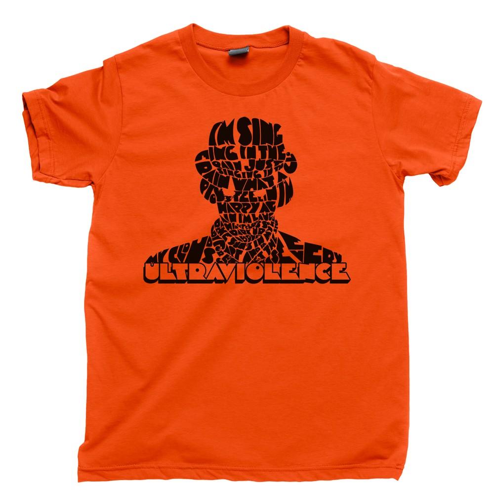 

ULTRAVIOLENCE T Shirt Stanley Kubrick A Clockwork Orange Movie Tee Blu Ray DVD 4XL