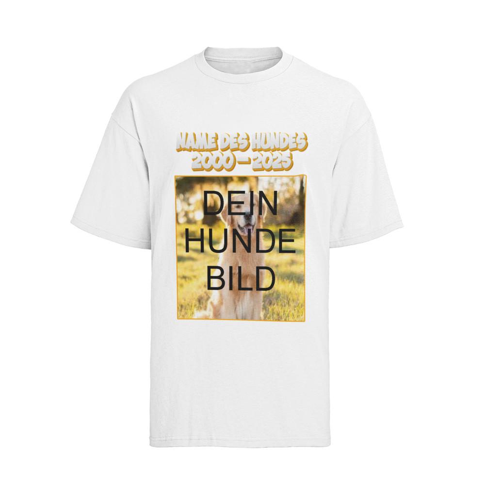 Personalised Dog Saying RIP Commemoration of Deceased Dog Ladies Oversized