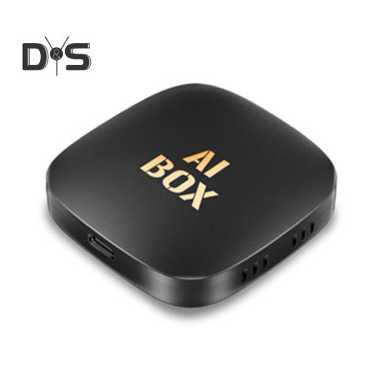 Bezdrátový adaptér pro Android Auto Převádí kabelové na bezdrátové pro CarPlay Podporuje Netflix TF kartu/USB Hlasové ovládání Ovládání na volantu Dotyk