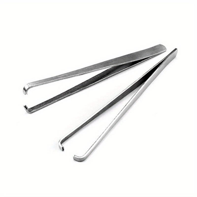 

2pcs Watch Hand Remover Steel Tweezer Minute Second Hour Hand Removal Tool Watch Hand Removal Tool Watch Repair for Watchmakers