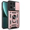 Für Xiaomi Redmi Note 13 12 Pro plus 5G 4G Hülle Auto Magnetringhalter Schiebekamera Armor Stoßfest Xiaomi POCO X6 M6 Pro