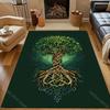 Nordic Totem Tree of Life Print for Carpet Living Room Bedroom Bedside Floor Mat Home Decor Sofa Room Area Rug Large Size