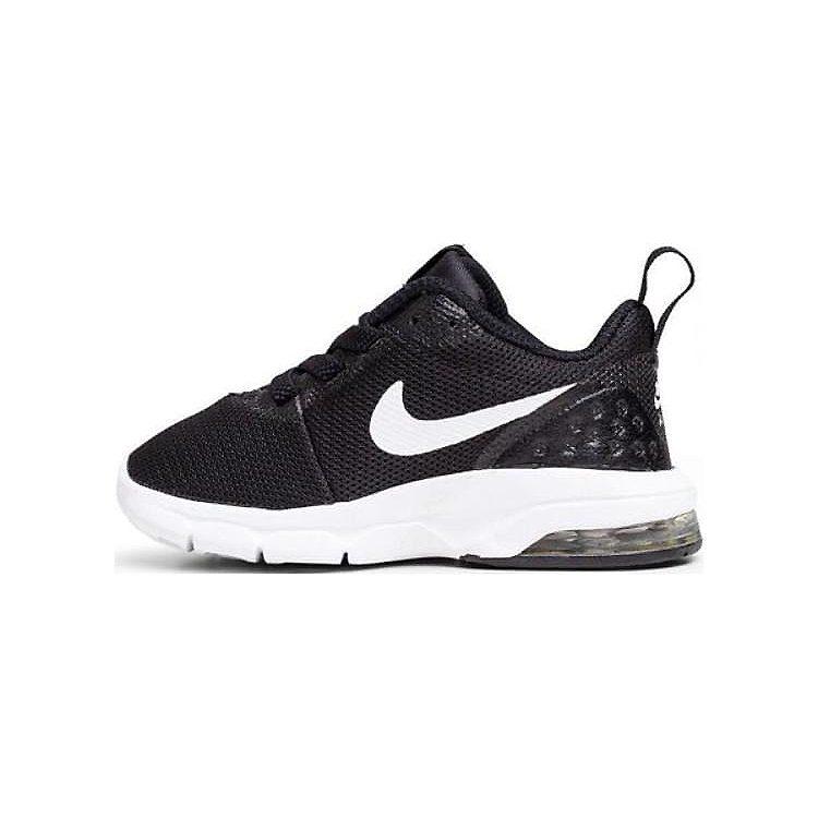 Nike Air Max Motion Synthetic Leather, Textile Low top Toddler Shoes Black White Infant And Toddler 917652-003
