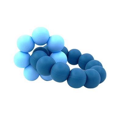 Agaphra Bead Teether, Dark Blue, 1 Piece, Korean Baby Products
