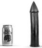 AB09 Torpedo All Black Dildo 23 X 5.5cm - All Black - Black Dildos
