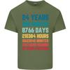 24th Birthday 24 Year Old Unisexs Light Cotton TShirt