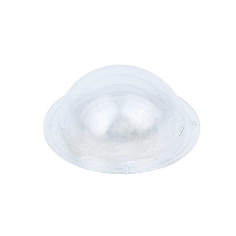 High Clarity Clear Security Camera Dome Cover Acrylic Hemisphere Replacement for Factory Outdoor Surveillance Use
