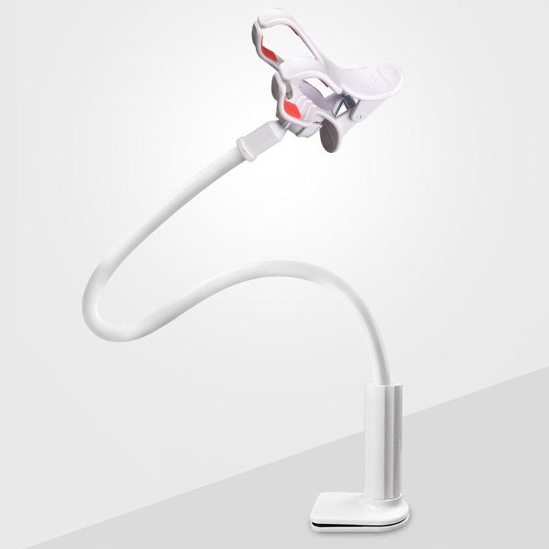 Universal Phone Holder Flexible Gooseneck Mount Clamp Stand Desk Phone Bracket 360° Rotate Mobile Phone Clip For iPhone Xiaomi