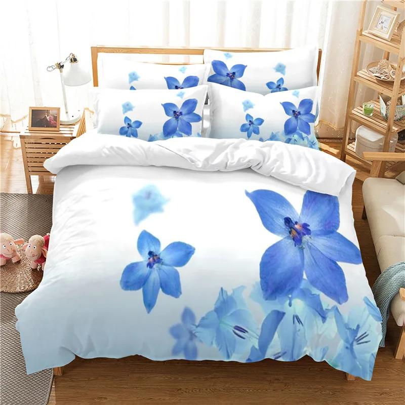 

Flowr Bedding 3d Duvet Cover Sets Rose,butterfly Bed Linens Bedroom Sets Comforter Bedding Sets Queen ,US,EU ,AU,size 2 - 3 Pcs EU single(135x200cm)