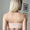 Women Strapless Top Tube Bra Non Padded  Seamless Top Bras Solid Color Cropped Top Bra Bandeau Underwear Tube