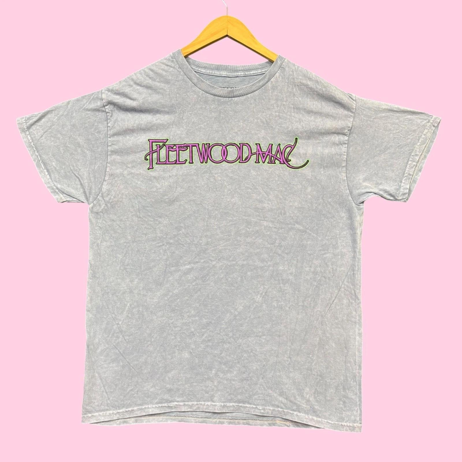 Fleetwood Mac Rumours Album Rock Band Mineral Wash Tee L L