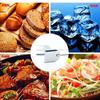 1/3 Multifunctional Grill Tongs Stainless Steel Grilled Food Clip    Vegetable Meat Charcoal Tongs Outdoor Convenient BBQ Tools