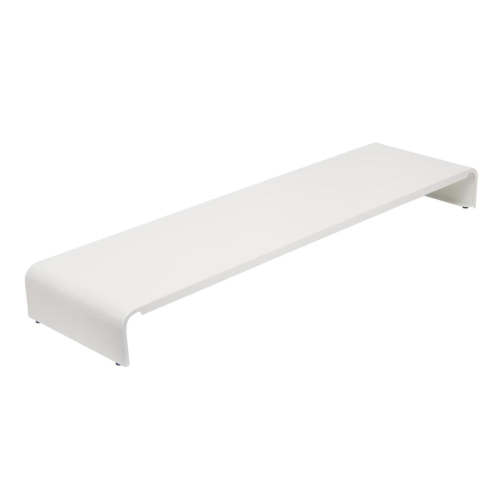 Takubo Kogyosho PC Rack with Keyboard 80cm White Pearl Tray, Wide, Mica, PCR-80WMP