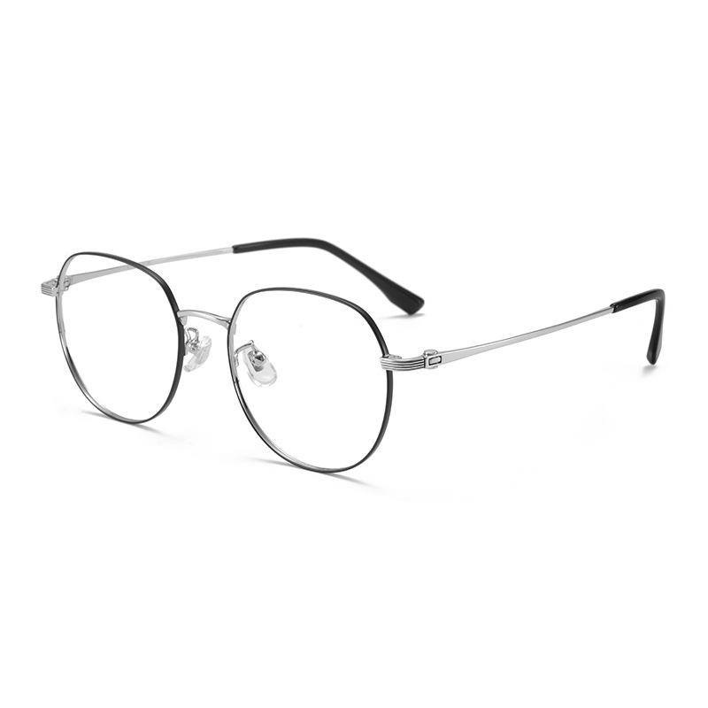 New Women s Slimming Pure Titanium Polygon Eyeglass Frame (53mm) - Fashionable and Versatile