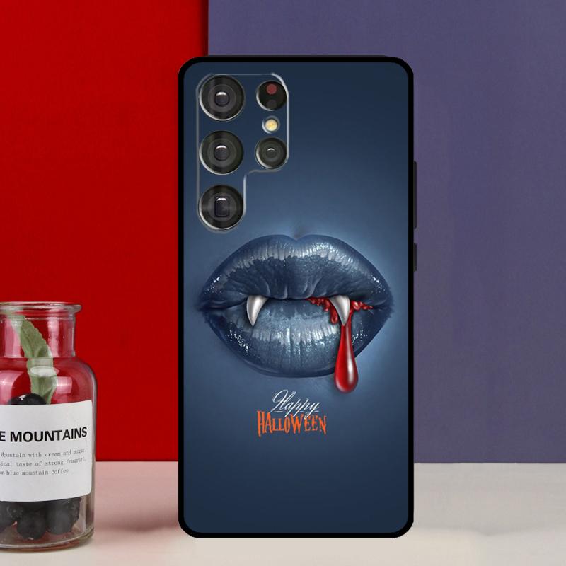 Sexy Vampire Lips Funda Case For Samsung Galaxy S25 Ultra S9 S10 S20 S22 Plus S21 FE S23 S24 Ultra Phone Cover