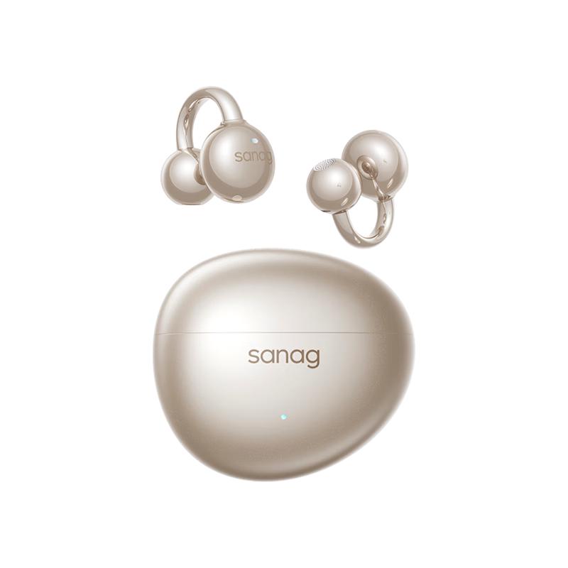 

SANAG S7S AI Open-Ear Ear-Clip Bluetooth Headphones HIFI Surround Sound