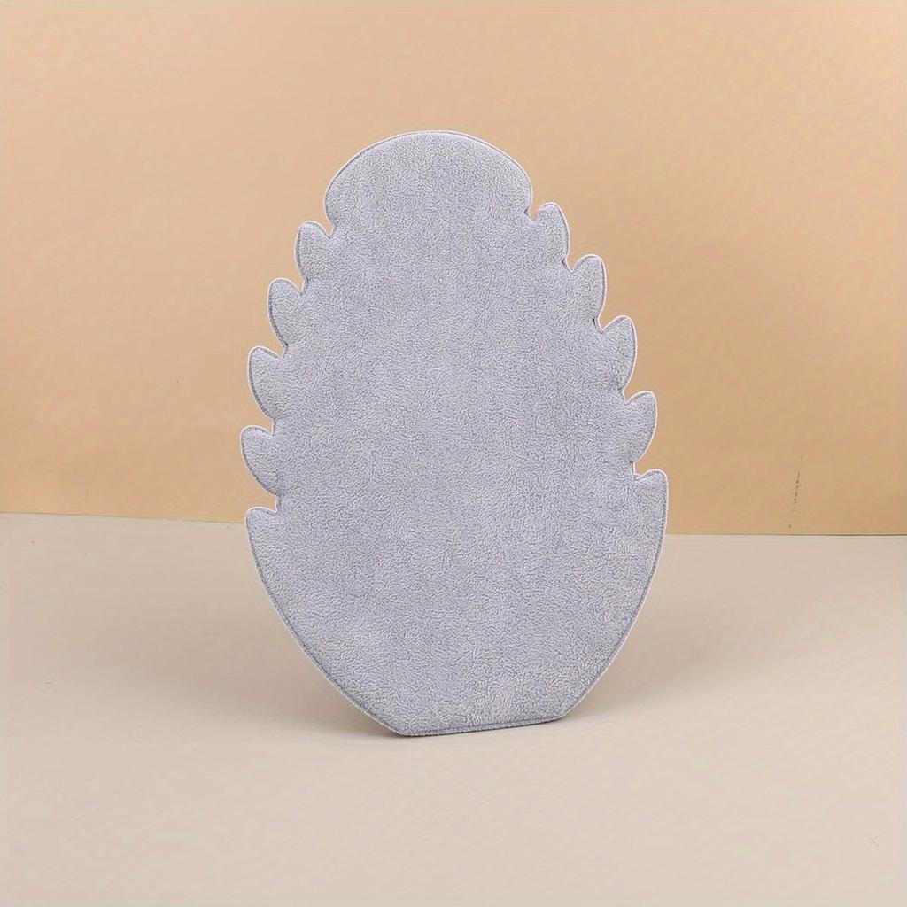 Black Vevlet Necklace Pendant Display Storage Board Stand Jewelry Organizer Holder Case Rack