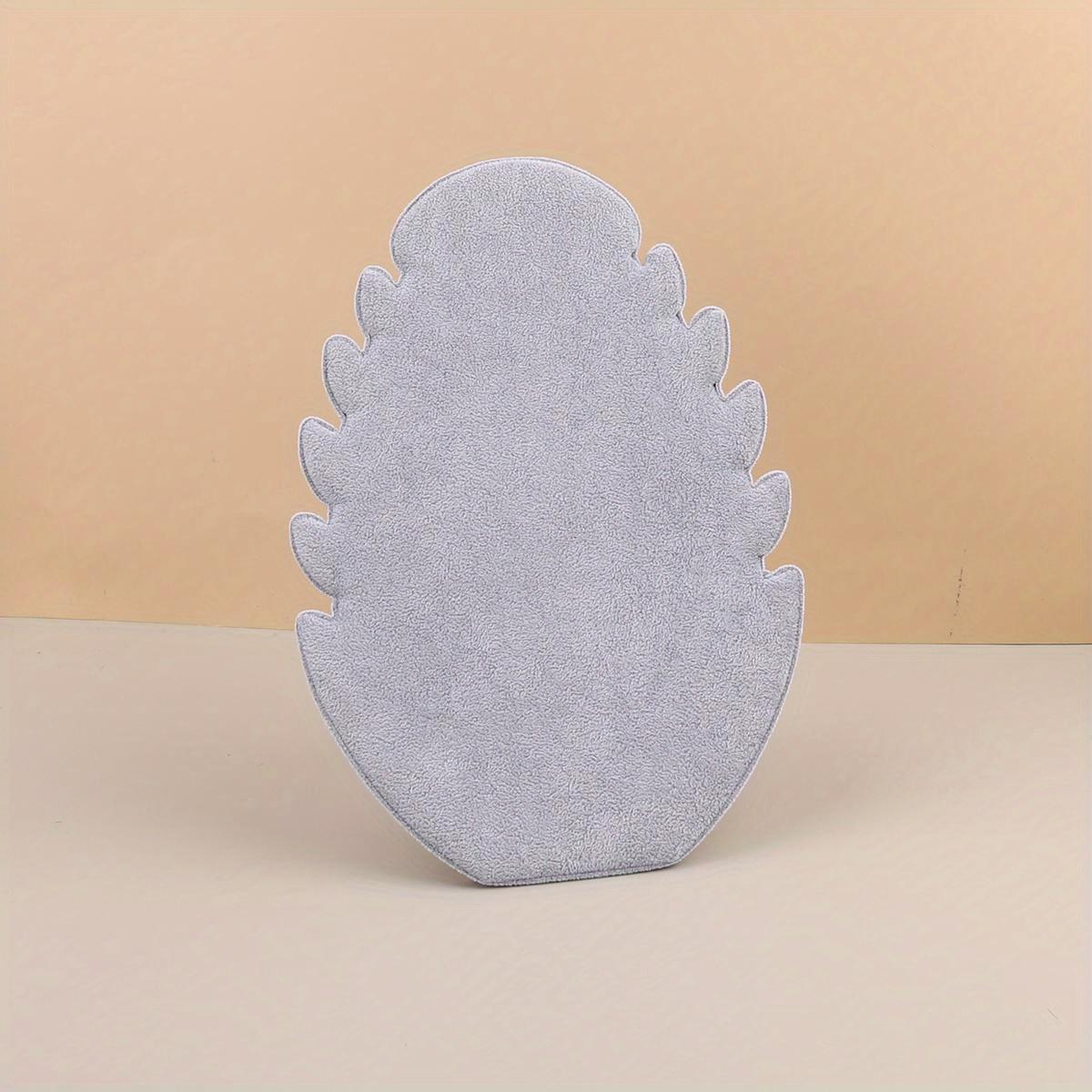 

Черный Vevlet ожерелье кулон дисплей доска для хранения стенд ювелирный органайзер держатель стеллаж серый