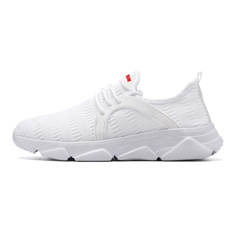 39-47 Large Simple Fashionable Breathable Solid Color Outdoor Sports Shoes Casual Shoes Men's Shoes Running Shoes