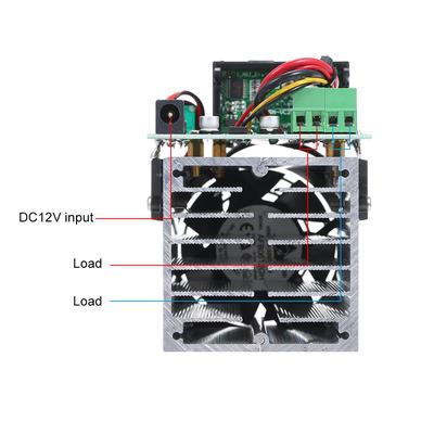 12V 100W Electronic Load Discharge Digital Battery Capacity Tester Testing Module DC