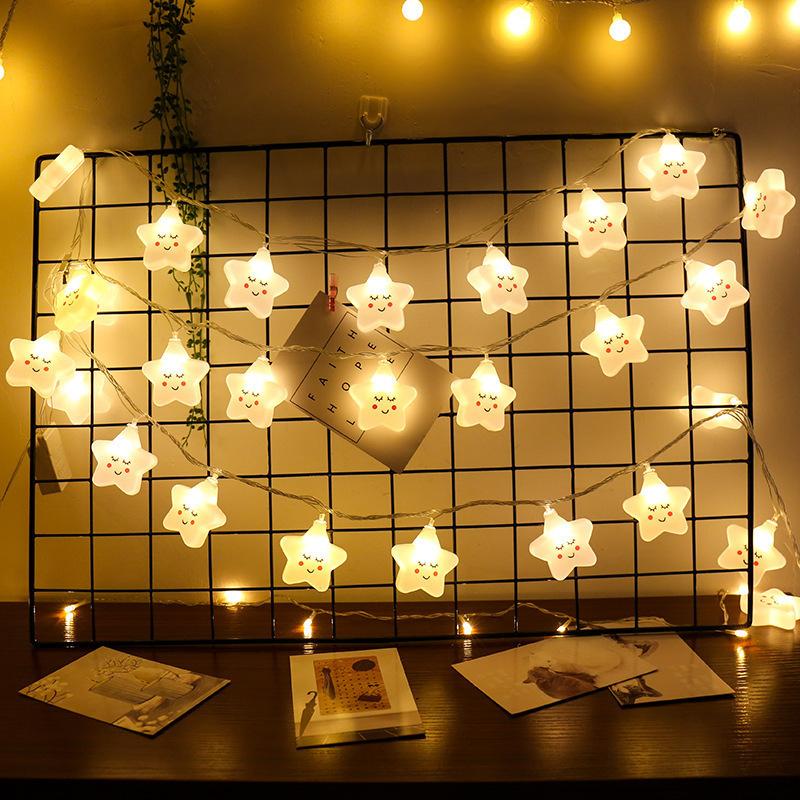 LED String Light USB/Battery Powered Star Garland Lamp Living Room Outdoor Garden Camping Wedding Party Birthday Decor Lamp