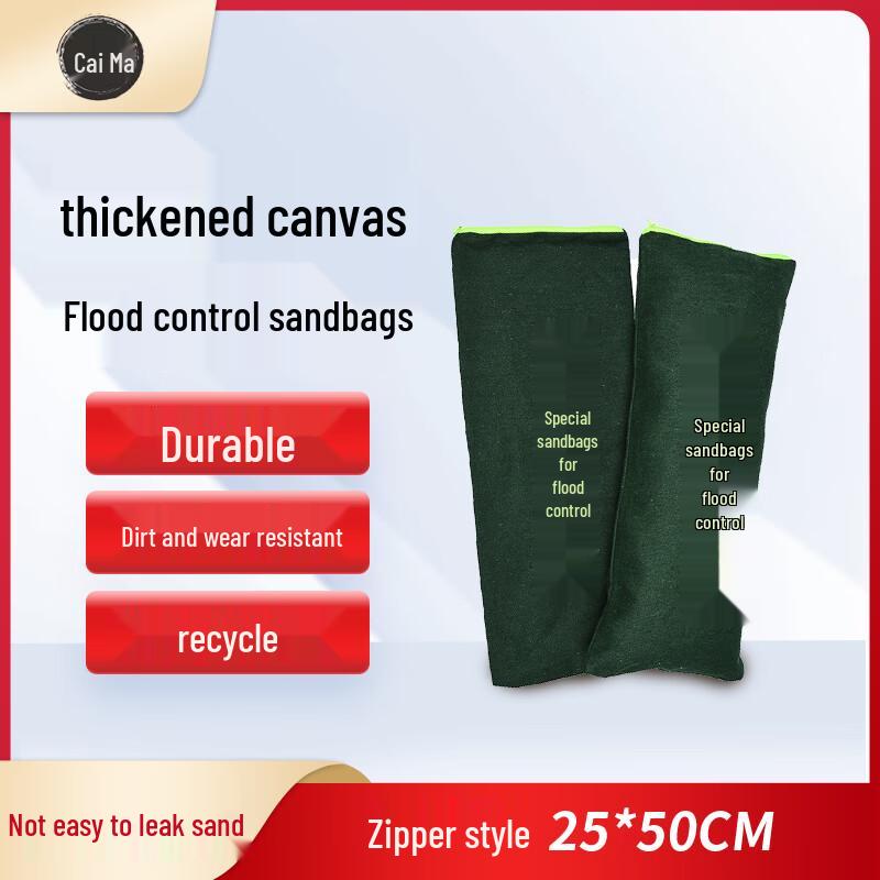 Heavy-Duty Canvas Flood Control Sandbag