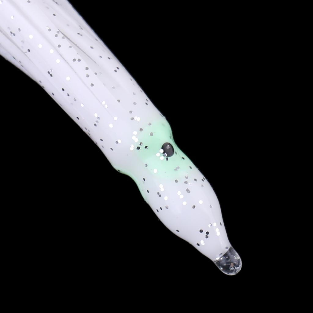 10 Pieces Squid Lure Soft Baits Octopus Skirt Tackle Saltwater A Necessary for Fishing Lovers
