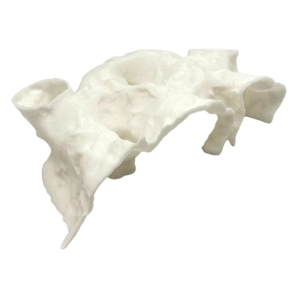 

Natural Tunnel Pleco Cave 3D Fish Hideout Stones House for Shrimp Cichlid Hiding Breeding Fish бежевий