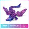 Tirannosauro Rex Stampato 3D Modello di Dinosauro Realistico Articolato Completamente Mobile Regalo di Compleanno Animali Realistici Decorazione da Scrivania