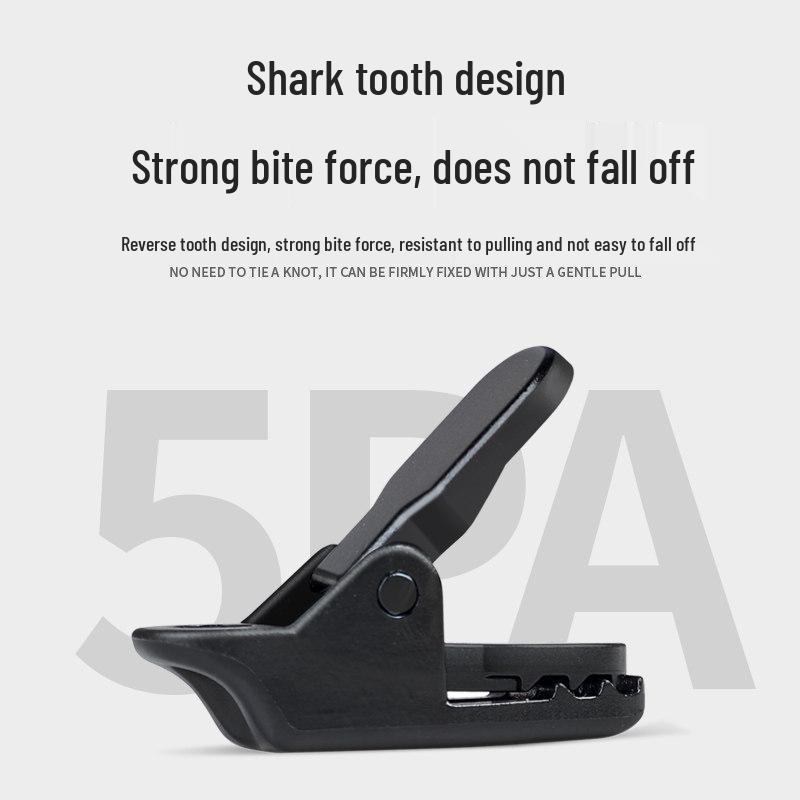 In-Stock Windproof Waterproof Tent Clips – Reinforced Multi-functional Rope Buckles