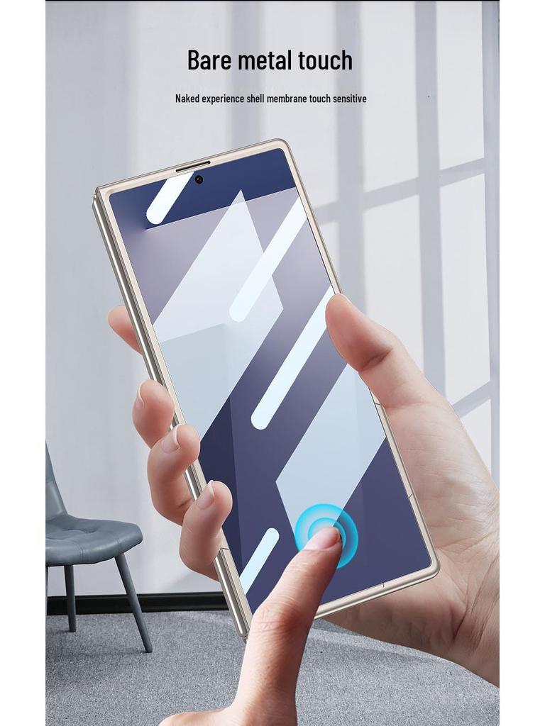 Samsung Z Fold7 Women's Frosted Skin-Feel Cross-Border Phone Case